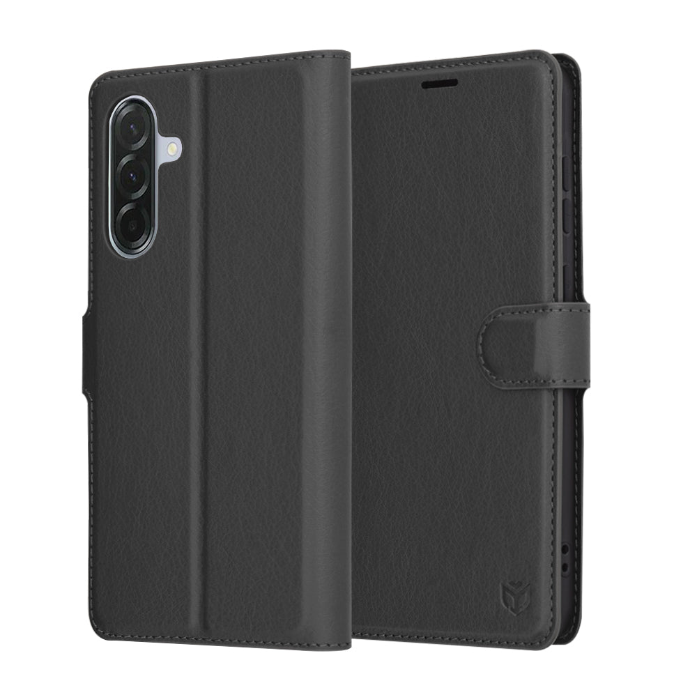 Techsuit - Leather Folio - Samsung Galaxy A56 5G - Black