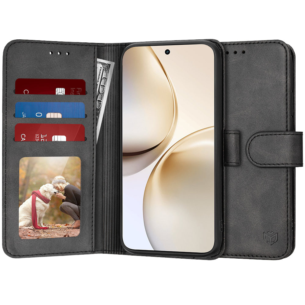Techsuit - Diary Book - Realme 14 Pro+ - Black