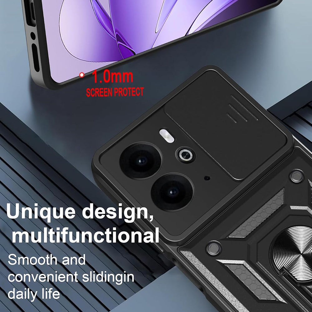 Techsuit - CamShield Series - Realme 14 / Realme 14T - Black
