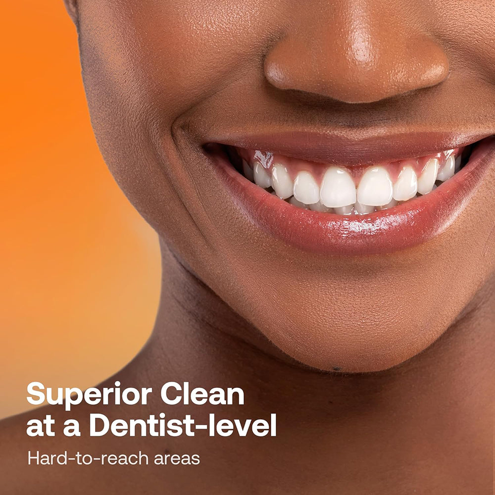 Bitvae - Electric Toothbrush (BVR1) - Soft, with 8 Heads, Smart Timer, Clean/Sensitive/White/Gum Care/Tongue Modes - Bla