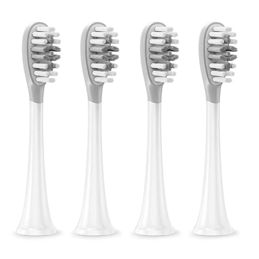 Bitvae - Toothbrush Heads (GCS22) - Gum Care, Ultra Soft Bristles, for Bitvae S2\S3, x4 - White