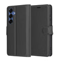 Techsuit - Leather Folio - Samsung Galaxy S25 - Black
