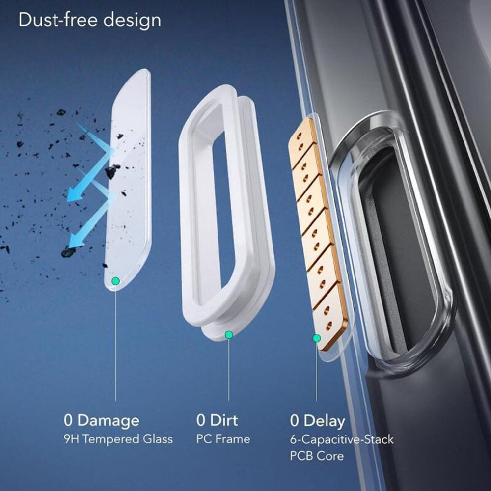 ESR - Classic Hybrid HaloLock - iPhone 16 Pro - Clear