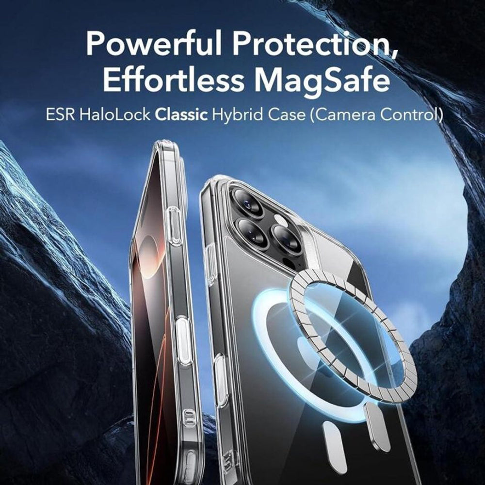 ESR - Classic Hybrid HaloLock - iPhone 16 Pro - Clear