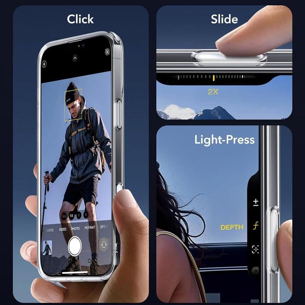 ESR - Classic Hybrid HaloLock - iPhone 16 Pro - Clear