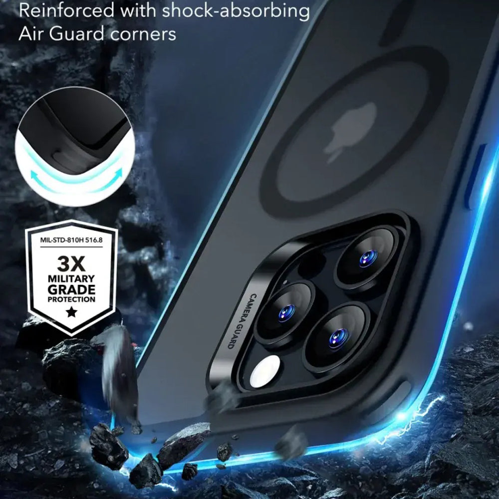 ESR - Classic Hybrid HaloLock - iPhone 16 Pro - Frosted Black