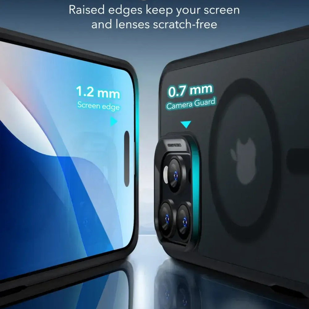 ESR - Classic Hybrid HaloLock - iPhone 16 Pro - Frosted Black