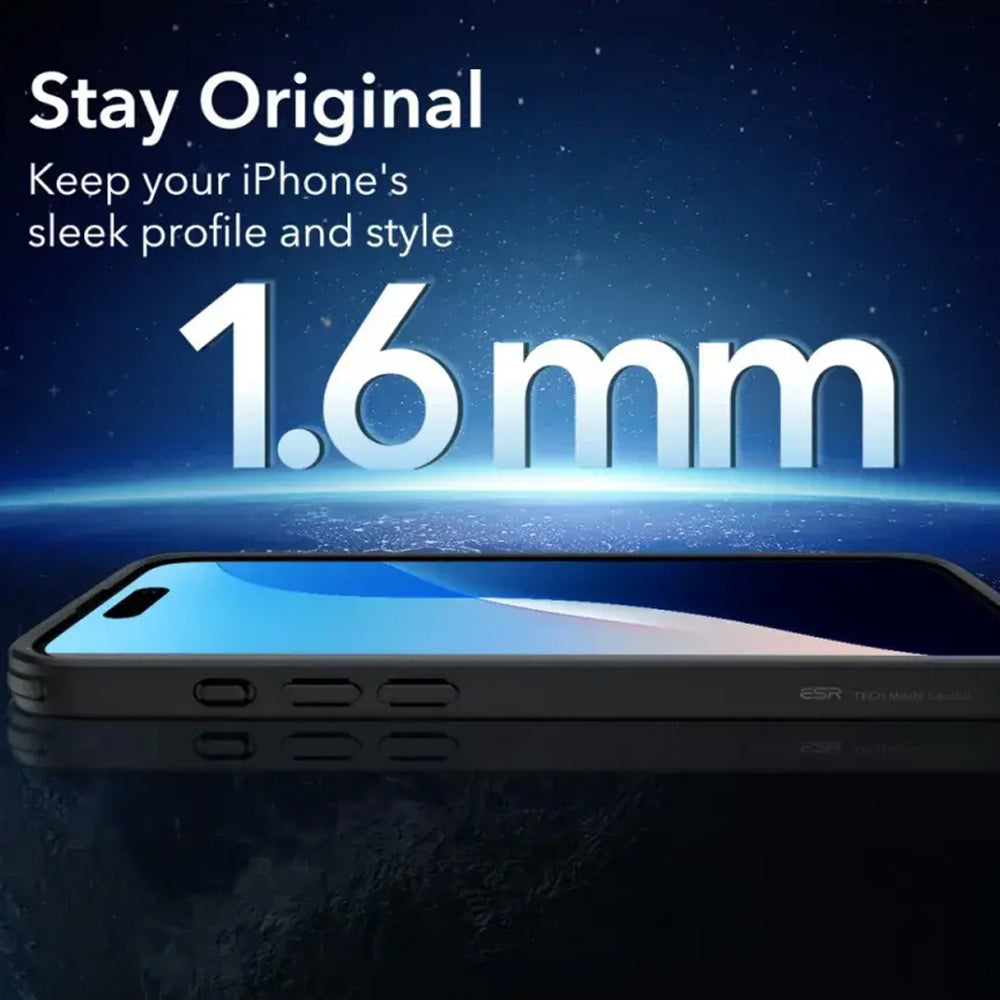 ESR - Classic Hybrid HaloLock - iPhone 16 Pro - Frosted Black