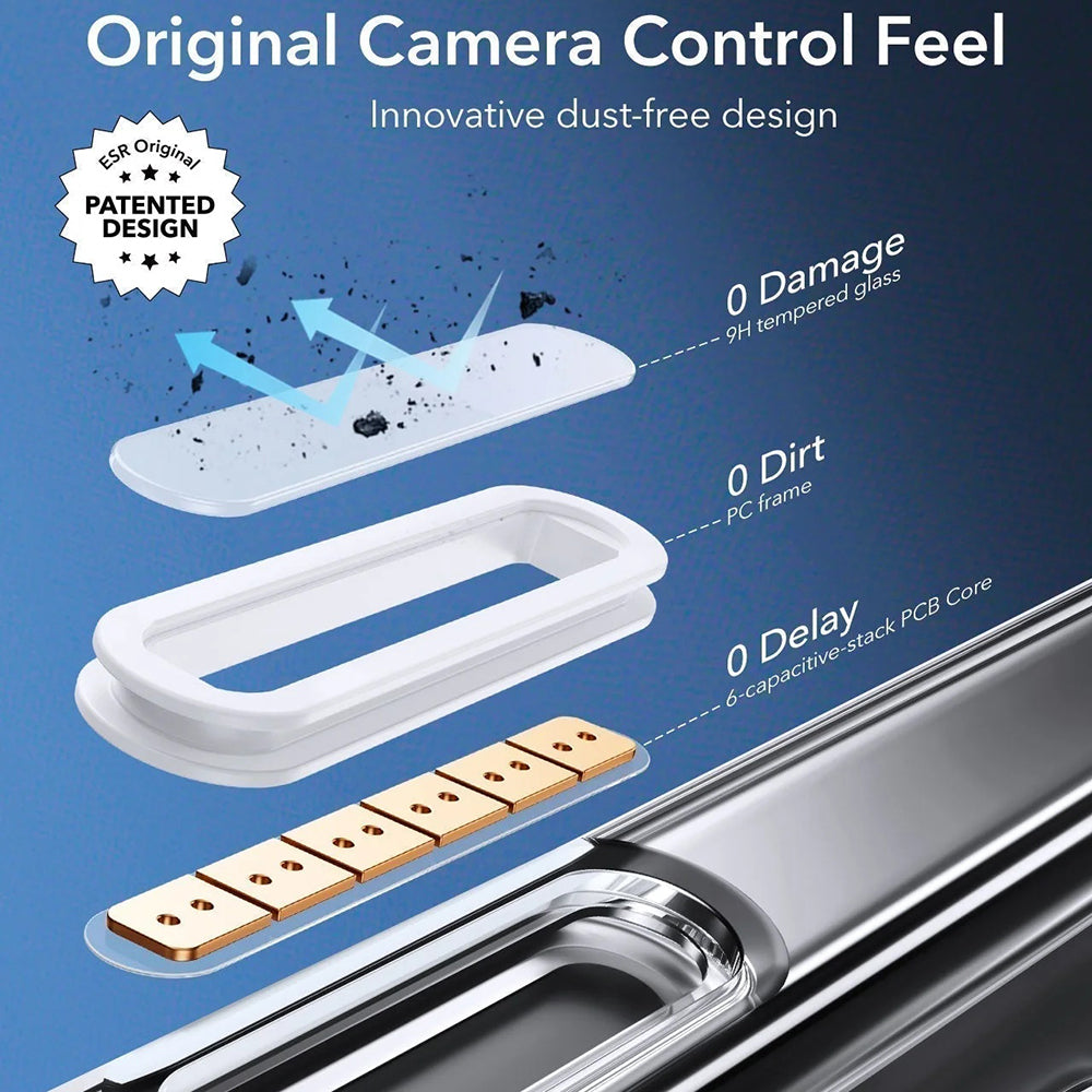 ESR - Classic Hybrid HaloLock - iPhone 16 Pro Max - Clear
