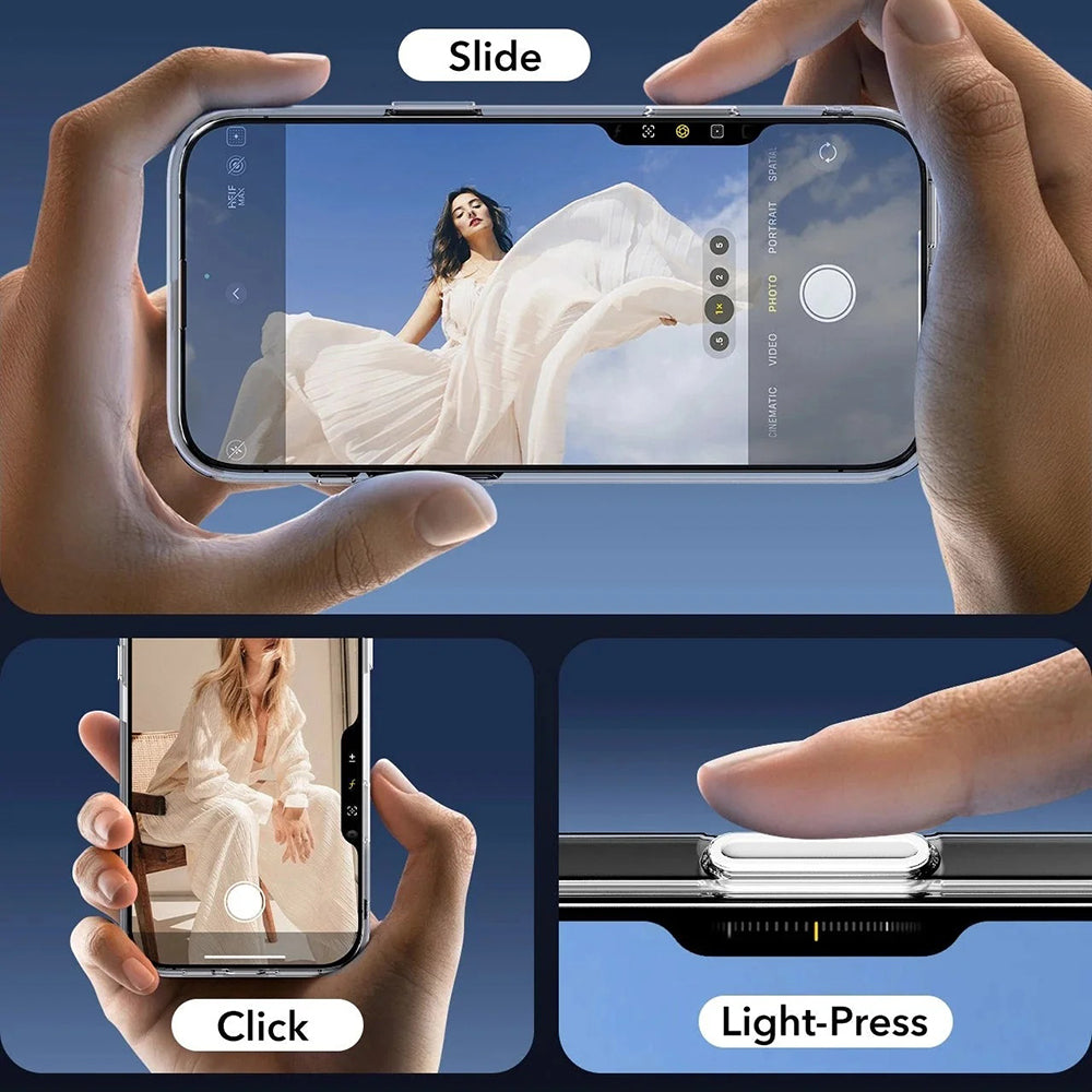 ESR - Classic Hybrid HaloLock - iPhone 16 Pro Max - Clear