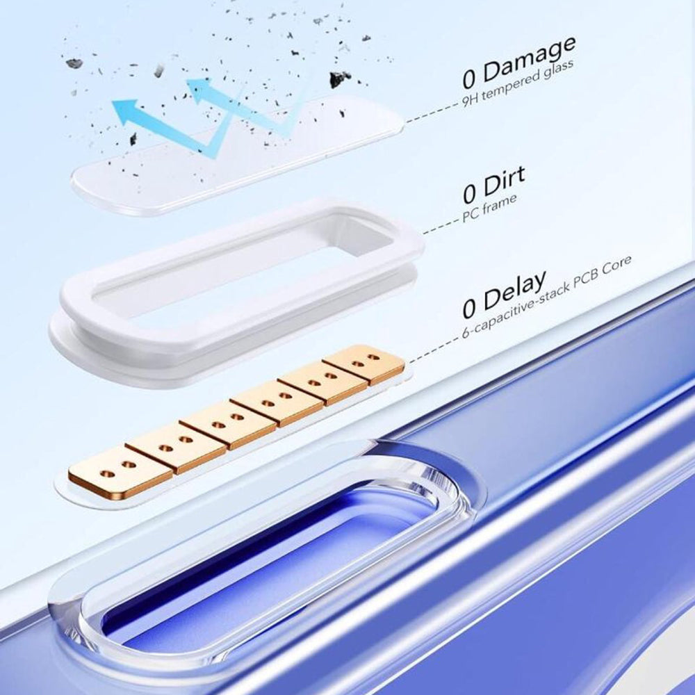 ESR - Classic Hybrid HaloLock Kickstand - iPhone 16 - Clear