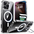 ESR - Classic Hybrid HaloLock Kickstand - iPhone 16 Pro Max - Clear