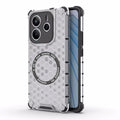 Techsuit - HoneyComb Shield MagSafe - Xiaomi Redmi Note 14 5G - White