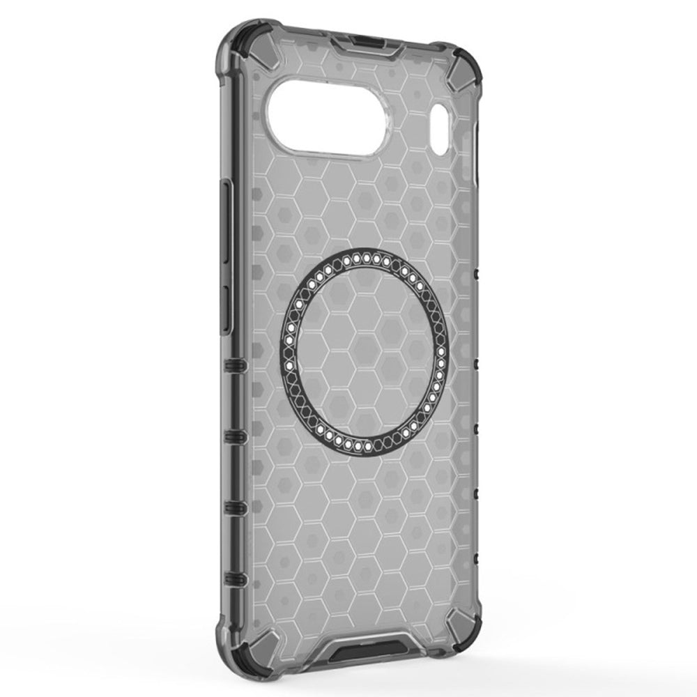 Techsuit - HoneyComb Shield MagSafe - OnePlus Nord 4 - Black