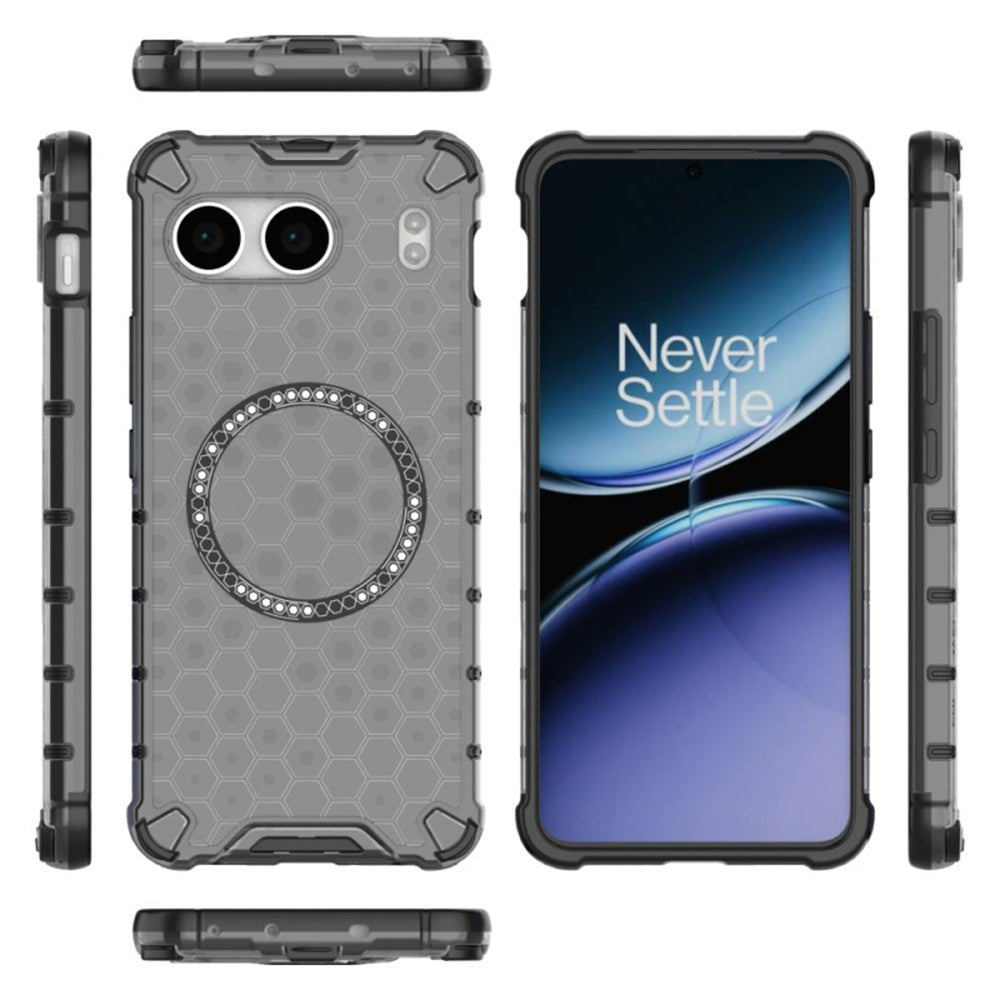 Techsuit - HoneyComb Shield MagSafe - OnePlus Nord 4 - Black