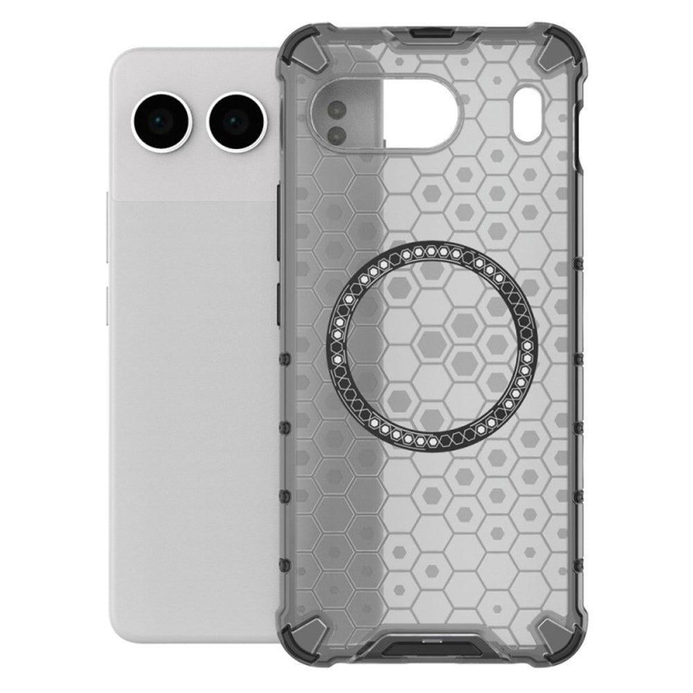 Techsuit - HoneyComb Shield MagSafe - OnePlus Nord 4 - Black