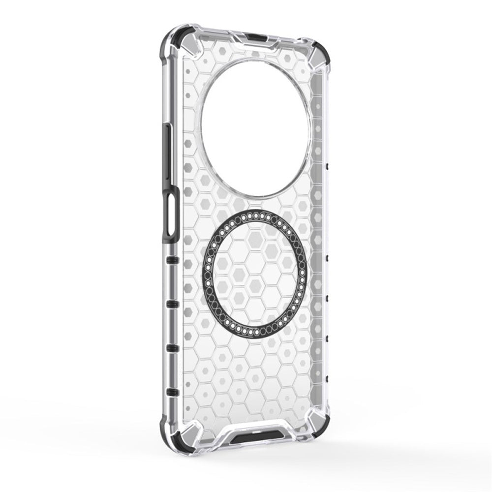 Techsuit - HoneyComb Shield MagSafe - Xiaomi Redmi 14C / Poco C75 - White