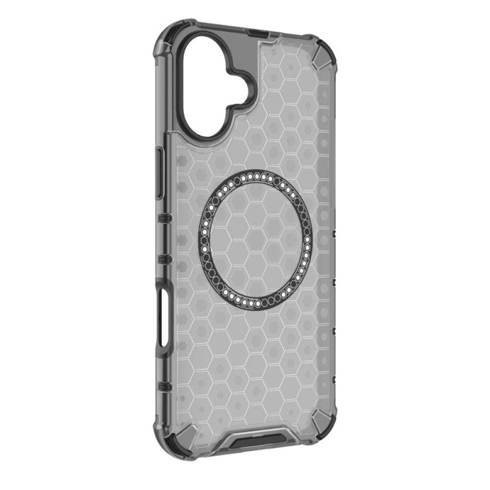 Techsuit - HoneyComb Shield MagSafe - iPhone 16 - White