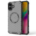 Techsuit - HoneyComb Shield MagSafe - iPhone 16 - Black
