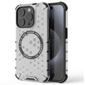 Techsuit - HoneyComb Shield MagSafe - iPhone 15 Pro - White