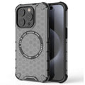 Techsuit - HoneyComb Shield MagSafe - iPhone 15 Pro - Black