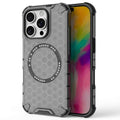 Techsuit - HoneyComb Shield MagSafe - iPhone 16 Pro Max - Black