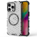 Techsuit - HoneyComb Shield MagSafe - iPhone 16 Pro Max - White