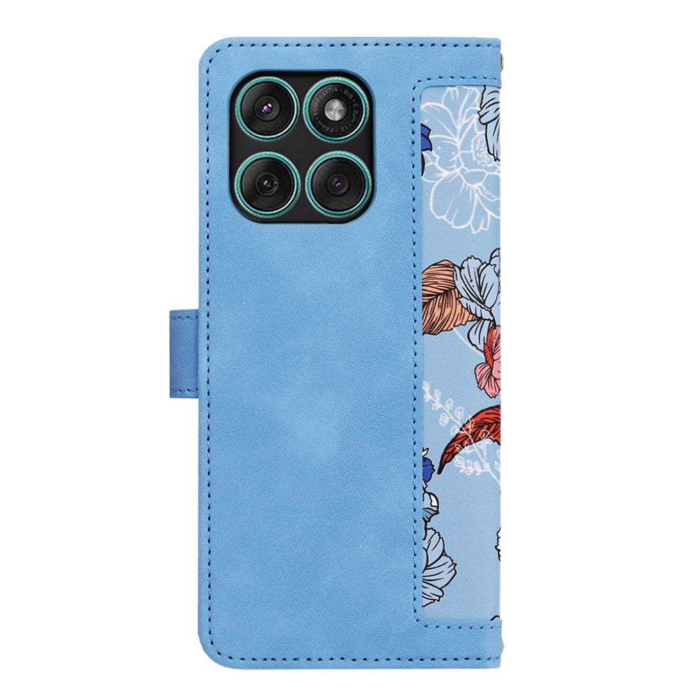 Techsuit - FlipCraft - Motorola Edge 60 / Edge 60 Fusion - Vibrant Blue