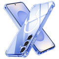 TechSuit Husa de protectie Techsuit Shockproof Clear Silicone MagSafe compatibil cu Samsung Galaxy S25, Transparent