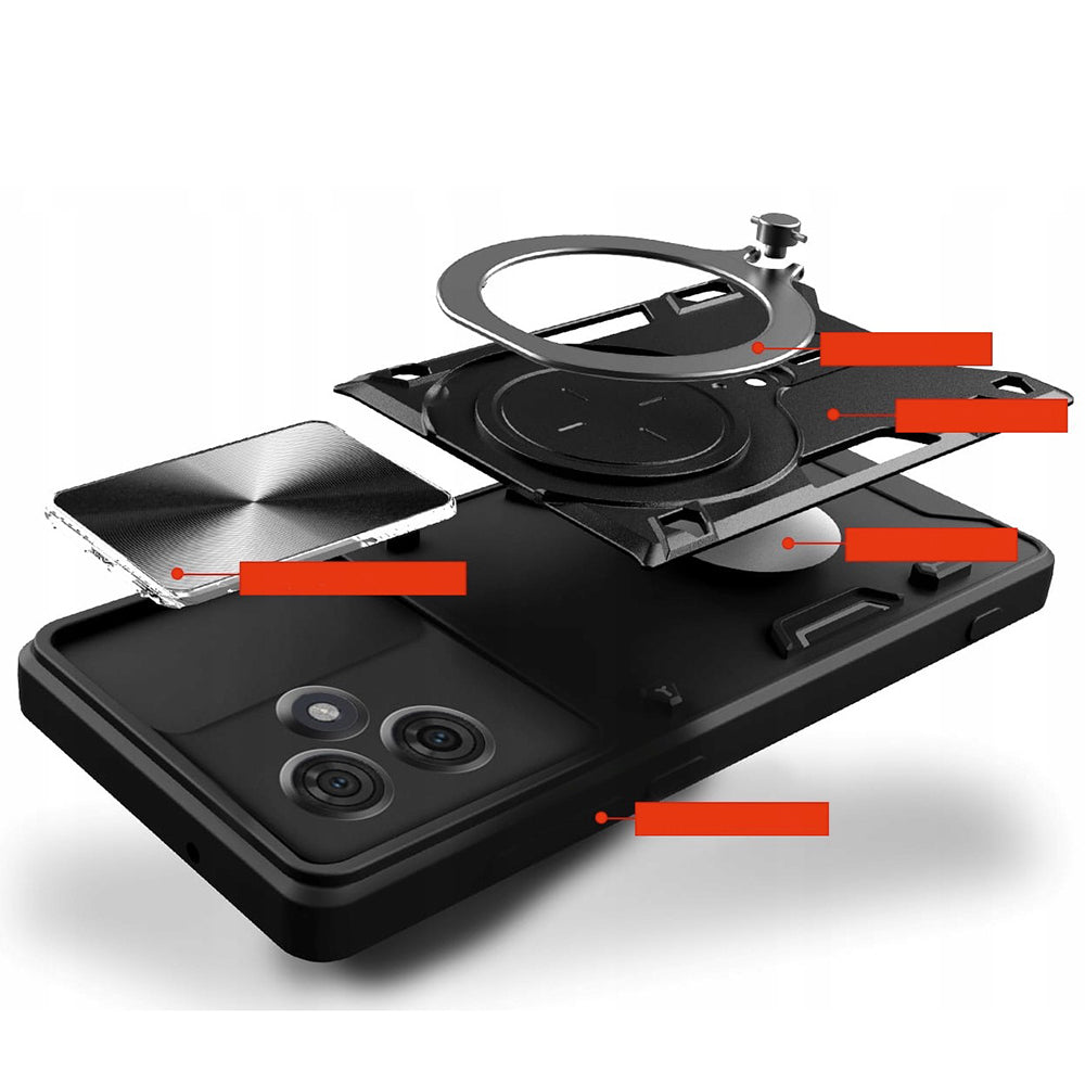 Techsuit - CamGuard Pro - Motorola Edge 60 / Edge 60 Fusion - Black