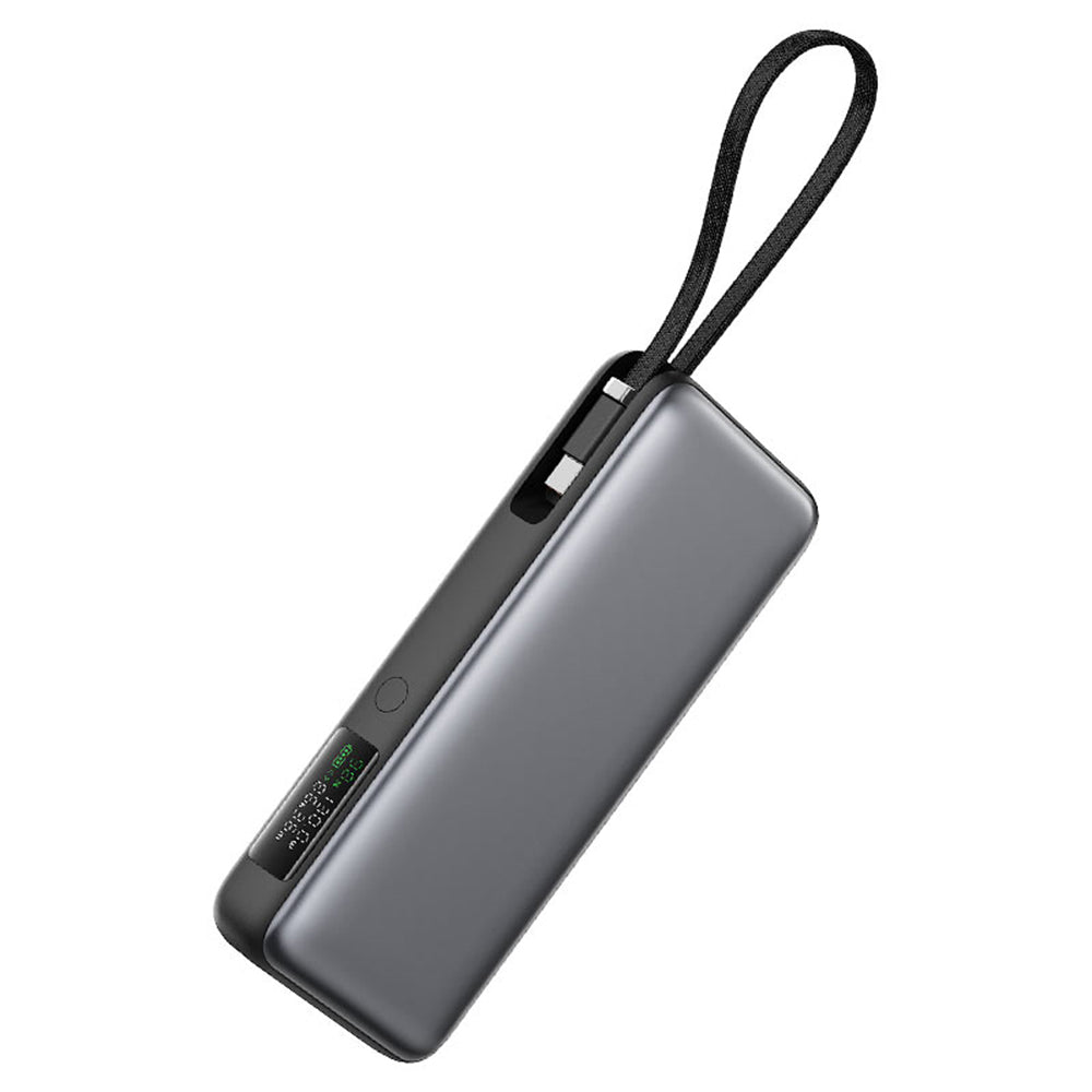 Acefast - Power Bank (M22-20000) - with Cable, Type-C, 20000mAh, 74Wh, PD130W, Two-Way Fast Charging, LED Display - Blac