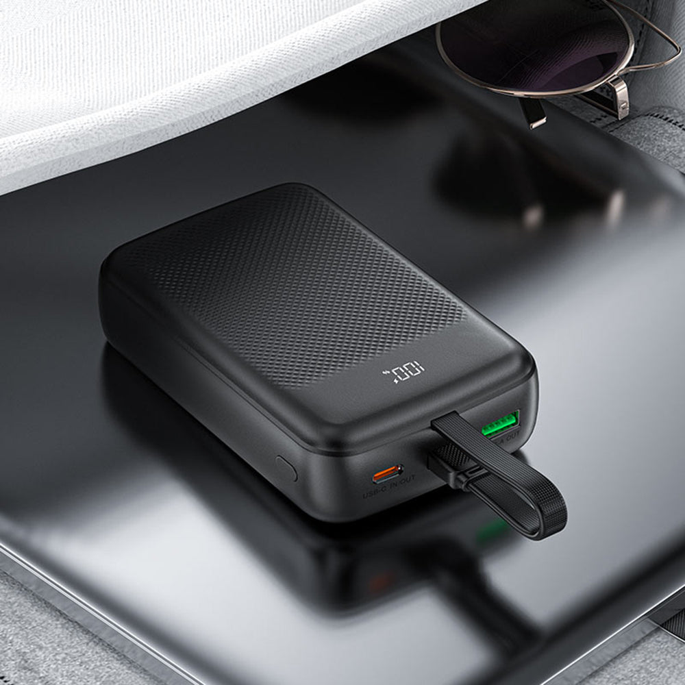 Baterie externa Acefast M14-20000, 20000mAh, USB-C, PD22.5W, Negru