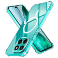 Techsuit - Shockproof Clear Silicone MagSafe - Honor X8c - Clear