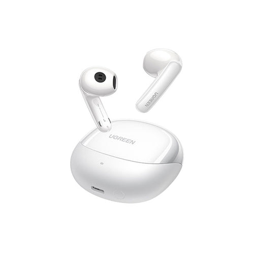 Ugreen - Wireless Earbuds HiTune H6 Pro WS203 (35873) - Bluetooth 5.3, Adaptive ANC, Spatial Sound, Hi-Res, IPX5 - White