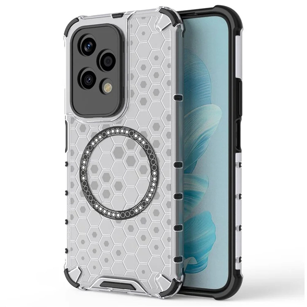 Techsuit - HoneyComb Shield MagSafe - Honor 200 Lite - White