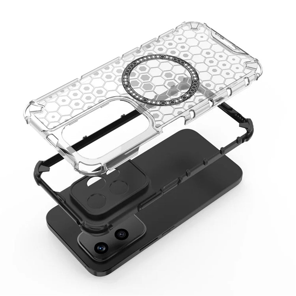 Techsuit - HoneyComb Shield MagSafe - Honor 200 Lite - White