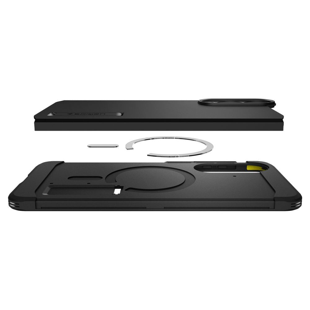Spigen - Tough Armor MagSafe (ACS09422) - Samsung Galaxy S25 Edge - Black