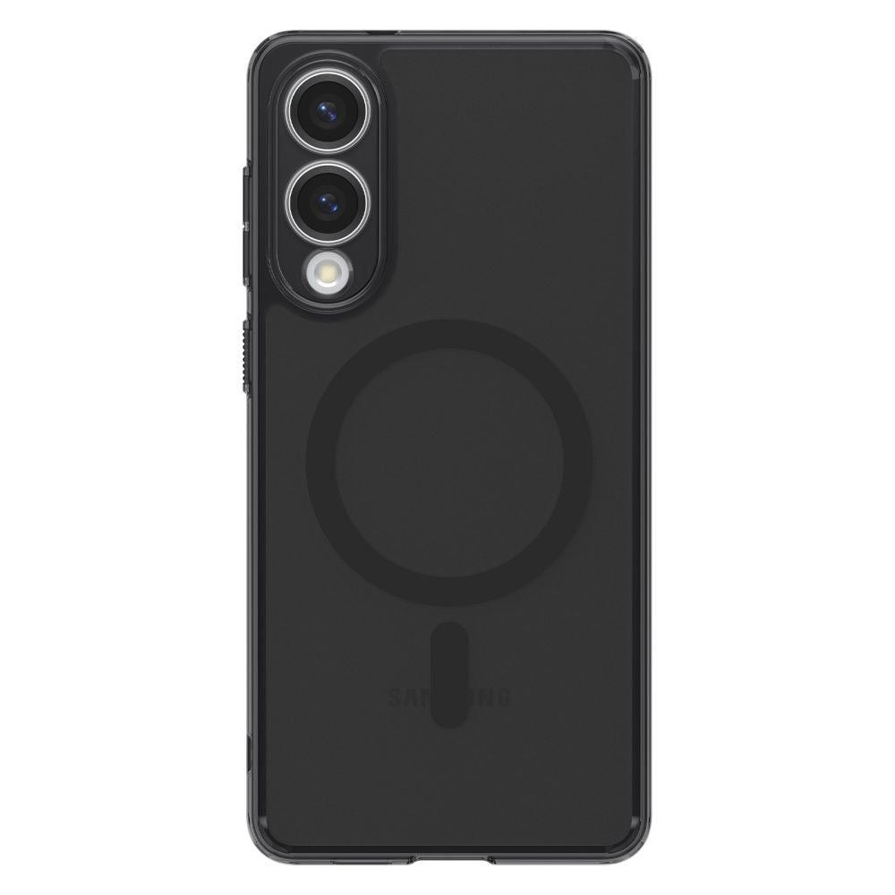 Spigen Husa de protectie Spigen Ultra Hybrid MagSafe (ACS09419) compatibil cu Samsung Galaxy S25 Edge, Frost Black – ima