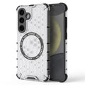 Techsuit - HoneyComb Shield MagSafe - Samsung Galaxy S24 - White