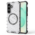 Techsuit - HoneyComb Shield MagSafe - Samsung Galaxy S25 Plus - White