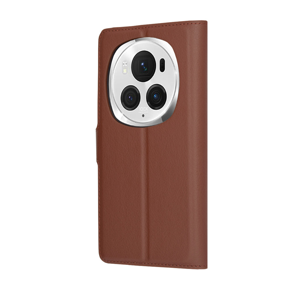 Techsuit - Leather Folio - Honor Magic6 Pro - Brown