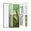 Techsuit - 111D Full Cover / Full Glue Glass / 3D Curved Screen - Motorola Edge 60 / Edge 60 Fusion - Black
