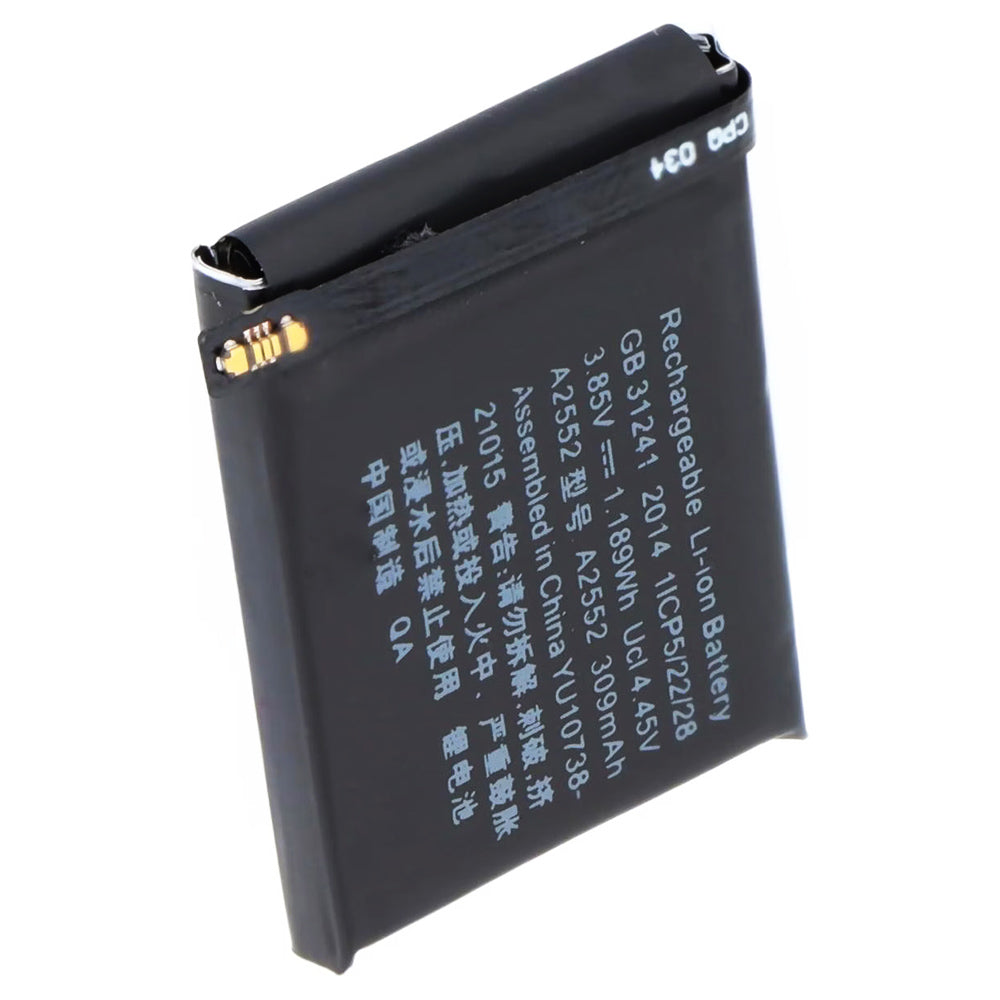 OEM - Smartwatch Battery A2552 (19118) - Apple Watch 7 45mm - 309mAh - Black