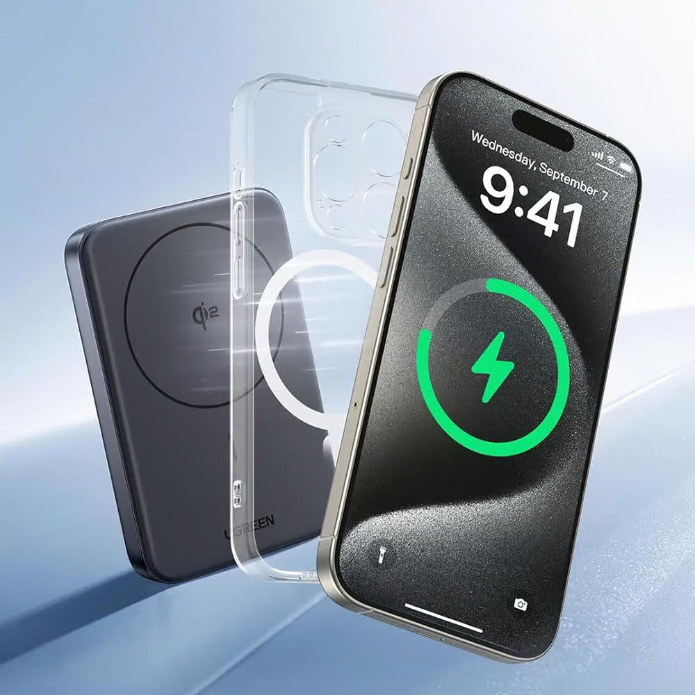 Ugreen - Power Bank PB761 (45763) - Magnetic Wireless Charging 15W, 10000mAh, PD30W - Space Gray