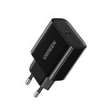 Ugreen - Wall Charger CD137 (10191) - Fast Charging, Type-C, 20W, 5V/3A, PD3.0, Quick Charge 4.0+ - Black