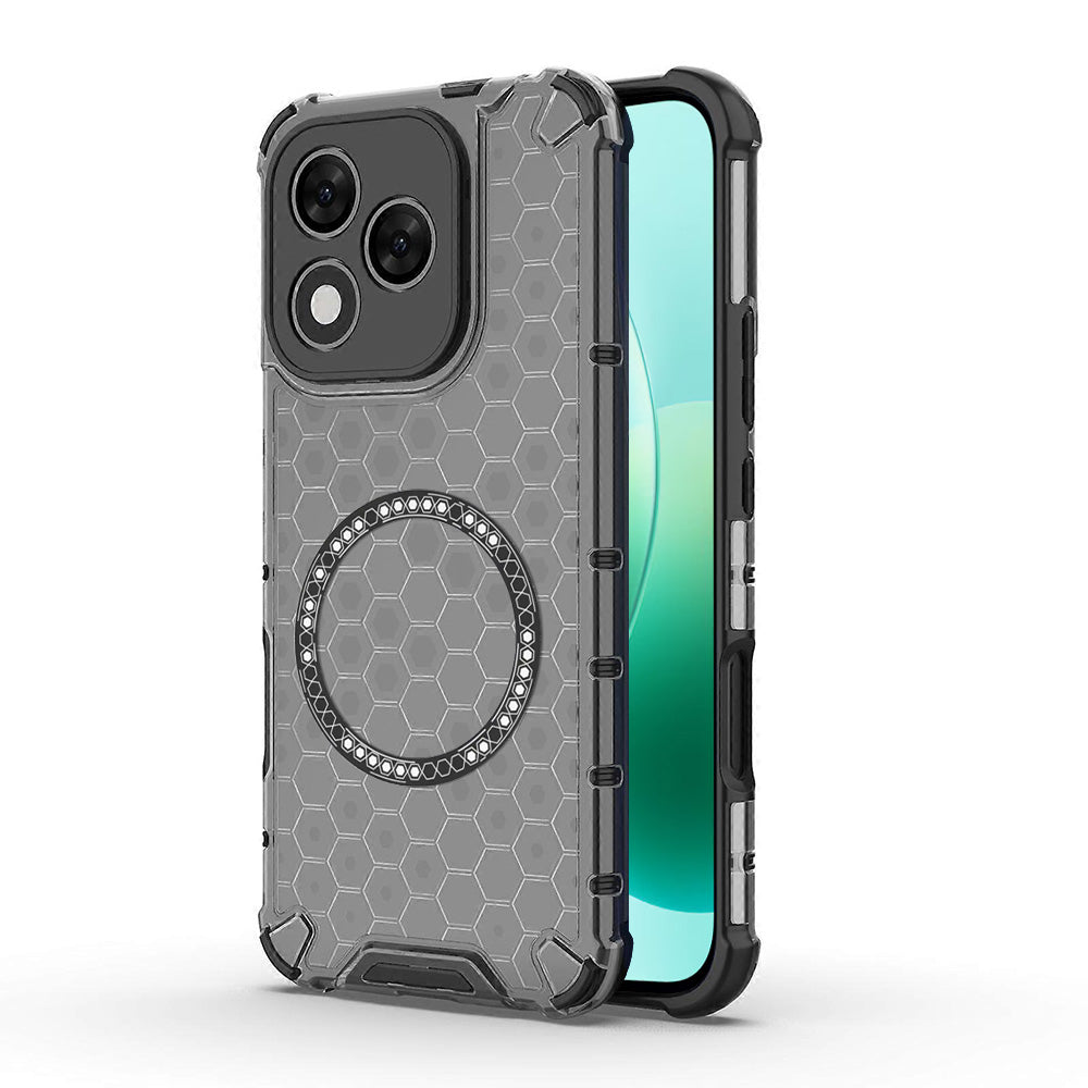 TechSuit Husa de protectie Techsuit HoneyComb Shield MagSafe compatibil cu Honor 400 Lite, Negru