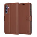 Techsuit - Leather Folio - Samsung Galaxy S23 FE - Brown