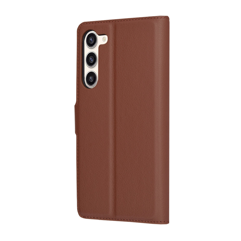 Techsuit - Leather Folio - Samsung Galaxy S23 Plus - Brown