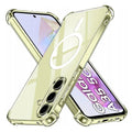 Techsuit - Shockproof Clear Silicone MagSafe - Samsung Galaxy A35 5G - Clear