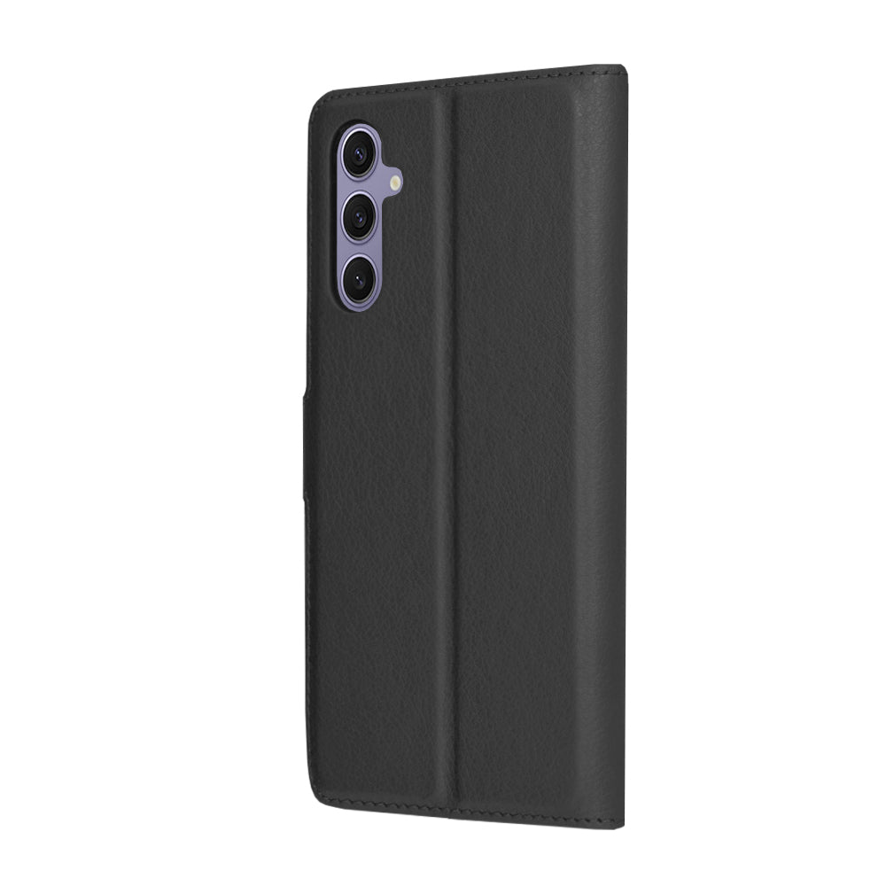 Techsuit - Leather Folio - Samsung Galaxy S24 - Black